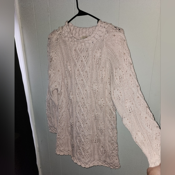 Yarn Works Hand Knit Petite Sweater Dress - Picture 7 of 11